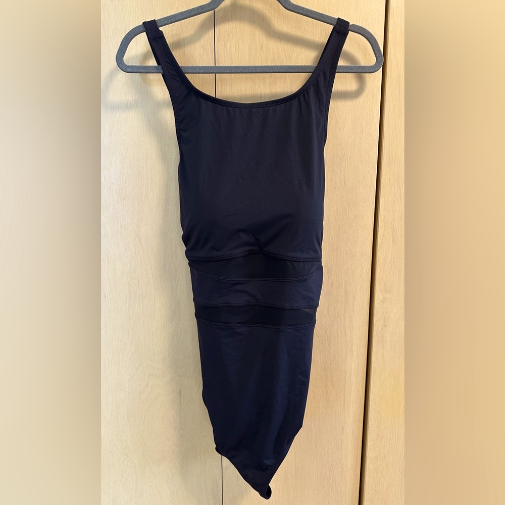 Lands End Criss-Cross Back One-Piece Swimsuit- NWT